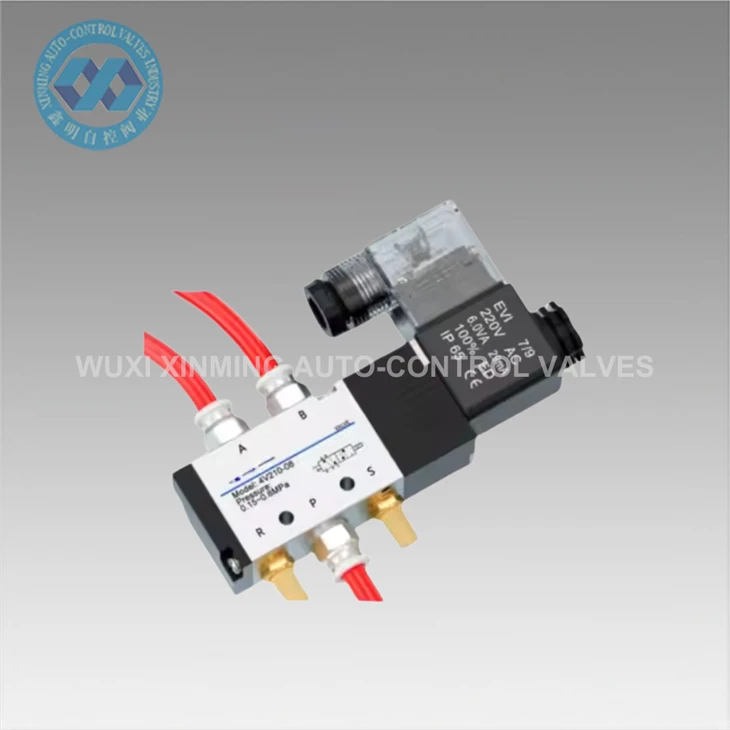 Alumiiniseos pneumaattinen solenoidiventtiili 52 AC220V 110V