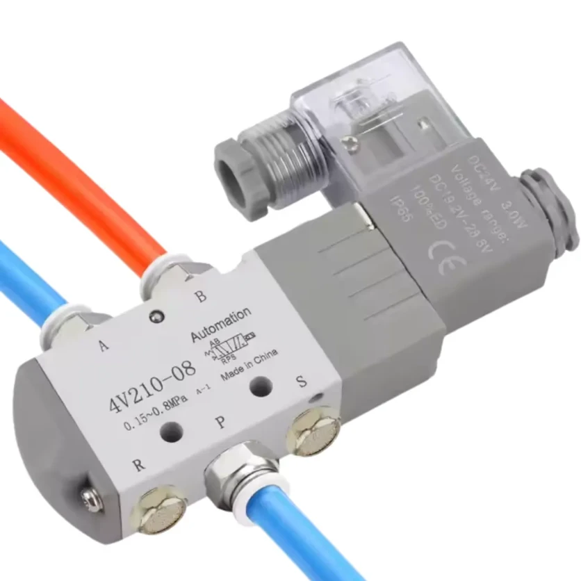 Tukkumyynti tarkkuusvirtauksen hallinta pneumaattinen solenoidiventtiili lisävarusteilla
