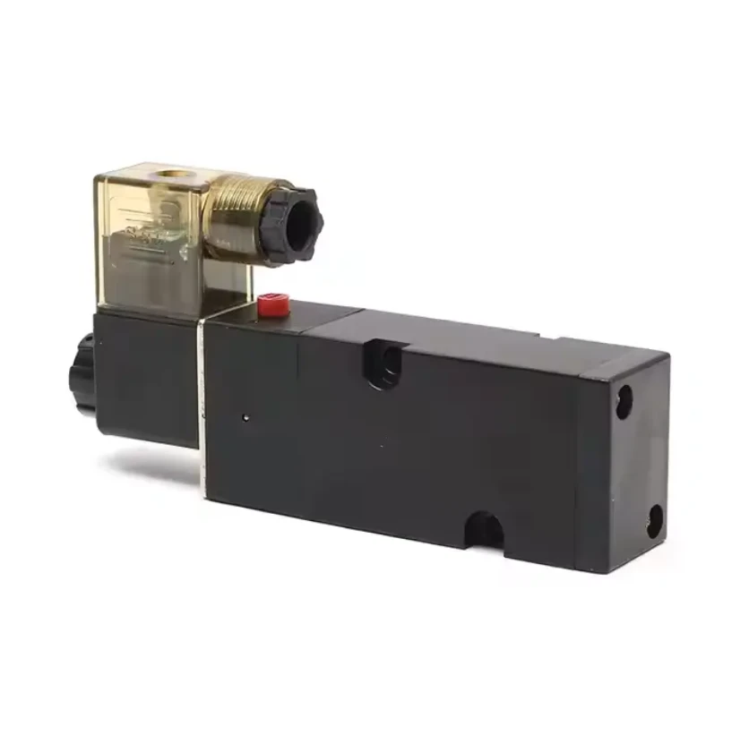 Yhden ja kaksinkertaisen toiminnan pneumaattinen toimilaite Solenoid -venttiili