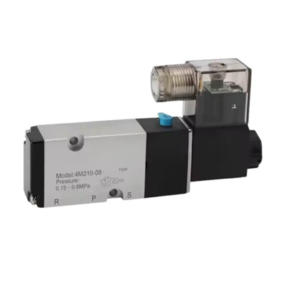 2- tapa 5- portin korkeapaineen pneumaattinen solenoidiventtiili (0-10 mpa)