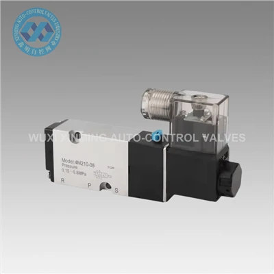 2- tapa 5- portin korkeapaineen pneumaattinen solenoidiventtiili (0-10 mpa)