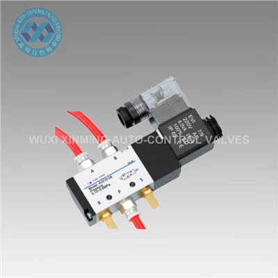 Alumiiniseos pneumaattinen solenoidiventtiili 52 AC220V 110V