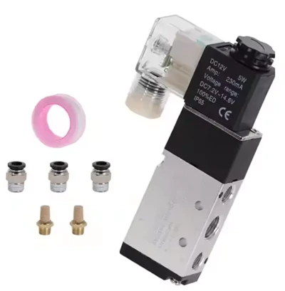 Pneumaattinen solenoidiventtiili 5 -tapaa 2- paikannusohjaus ilma 12v 24V