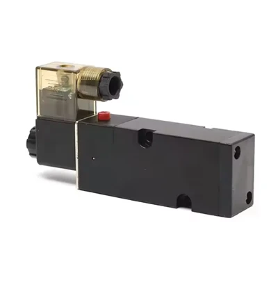 Yhden ja kaksinkertaisen toiminnan pneumaattinen toimilaite Solenoid -venttiili